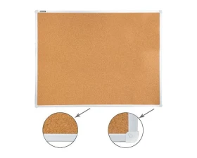 Доска пробковая BRAUBERG для объявлений 90х120 алюминиевая рамка images