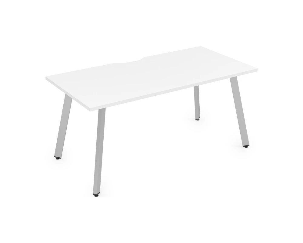 Стол рабочий, прямолинейный, с вырезом (1400x800x750) Арредо / Arredo