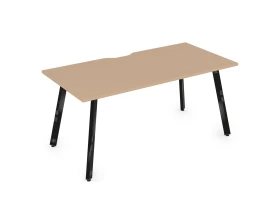 Стол рабочий, прямолинейный, с вырезом (1400x800x750) Арредо / Arredo images