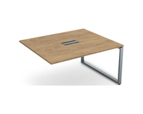 Стол системы БЕНЧ переговорный, конечный (1200*1200*750) СПГК-О.926 GLOSS images