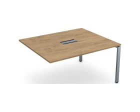 Стол системы БЕНЧ переговорный, конечный (1400*1200*750) СПГК-П.927 GLOSS images