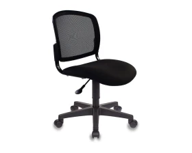 Кресло Бюрократ CH-296NX Сетка/ Ткань, Черный images