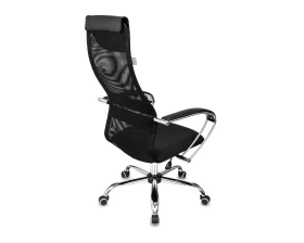 Кресло Бюрократ CH-607SL Сетка/ Ткань, Черный images