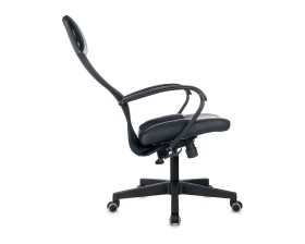 Кресло Бюрократ CH-NOVA LUX Сетка/Экокожа, Черный images