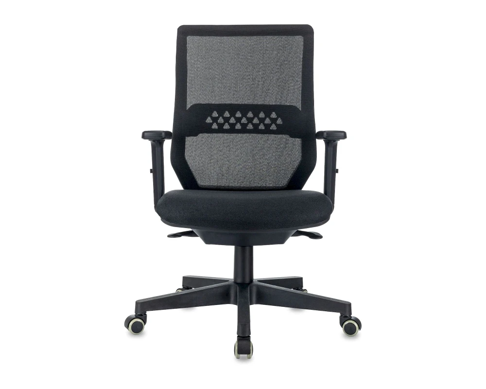 Кресло Бюрократ MC-611N Сетка/ Ткань, Черный