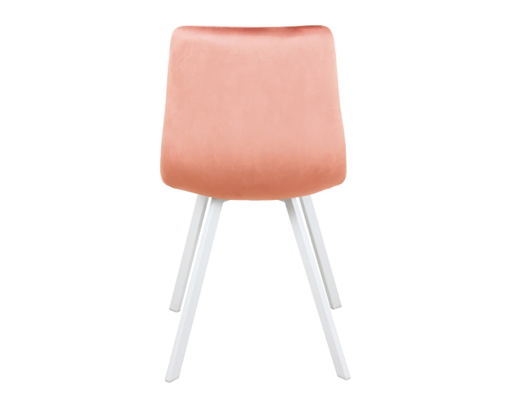 Стул обеденный Рокки ножки прямоугольные белые