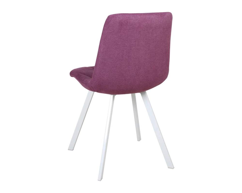 Стул обеденный Рокки ножки прямоугольные белые