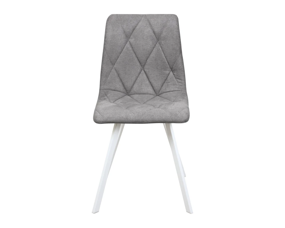 Стул обеденный Рокки ножки прямоугольные белые