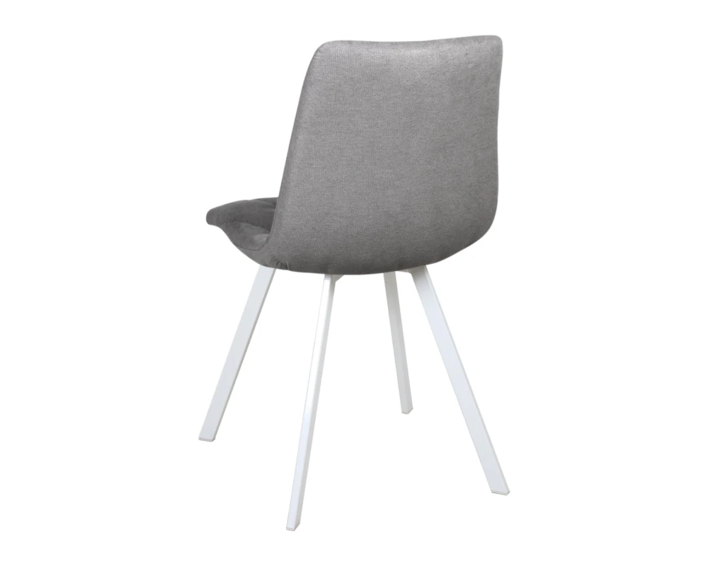 Стул обеденный Рокки ножки прямоугольные белые