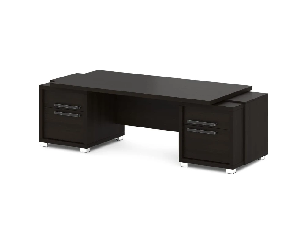 Стол с двумя тумбами 2470х1000х750 Грейс / Grace