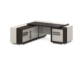 Стол с тумбой и греденцией 2070х2016х750 Грейс / Grace images