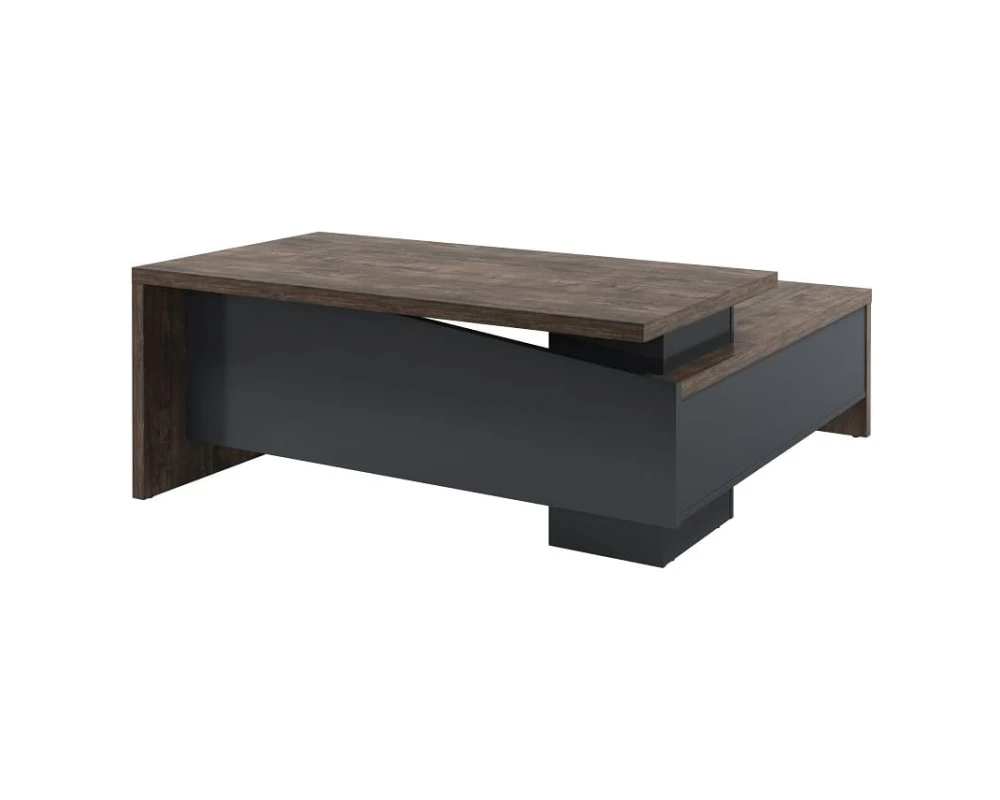 Стол руководителя с опорной тумбой T-18л.0000 Торстон