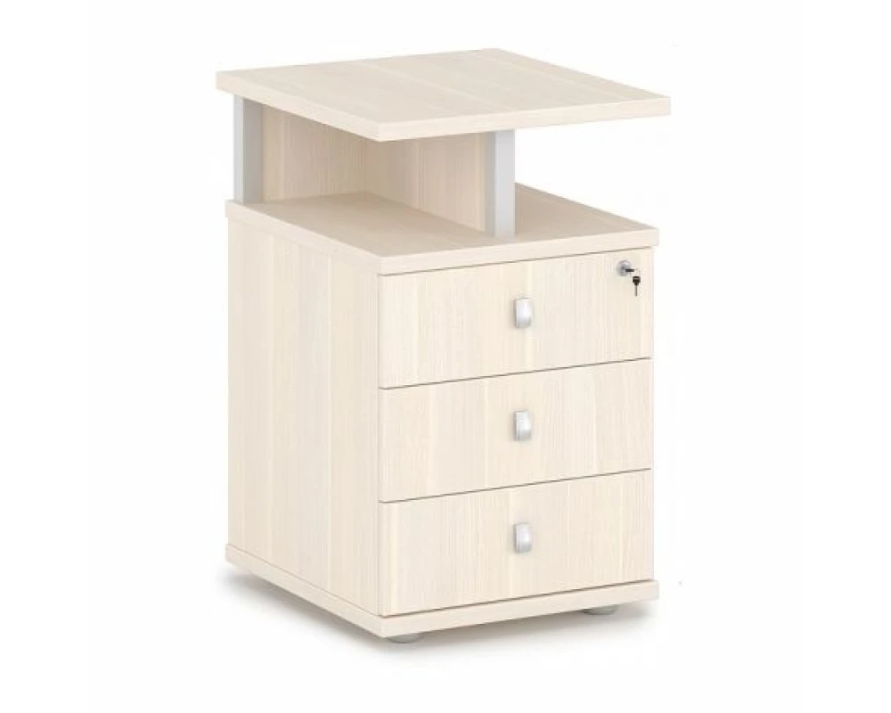 Тумба приставная с замком на первый ящик V-241 Vasanta