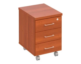 Тумба выкатная 3 ящичная с центральным замком ПТ 213 Patriot images
