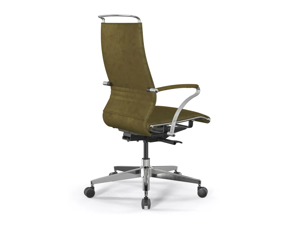 Кресло ErgoLife SynchroSit S W B2-195K M24.B22.G18.W03 Велюр, Оливковый