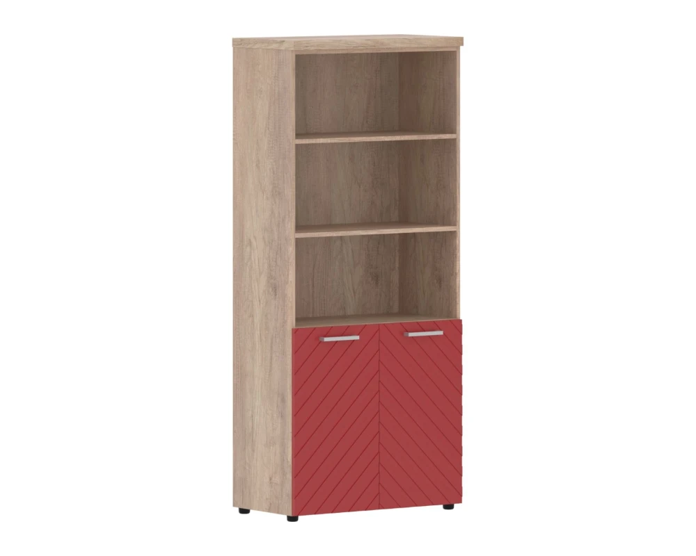 Шкаф с 1 комплектом глухих малых дверей и топом 854х452х1958 Torr Люкс