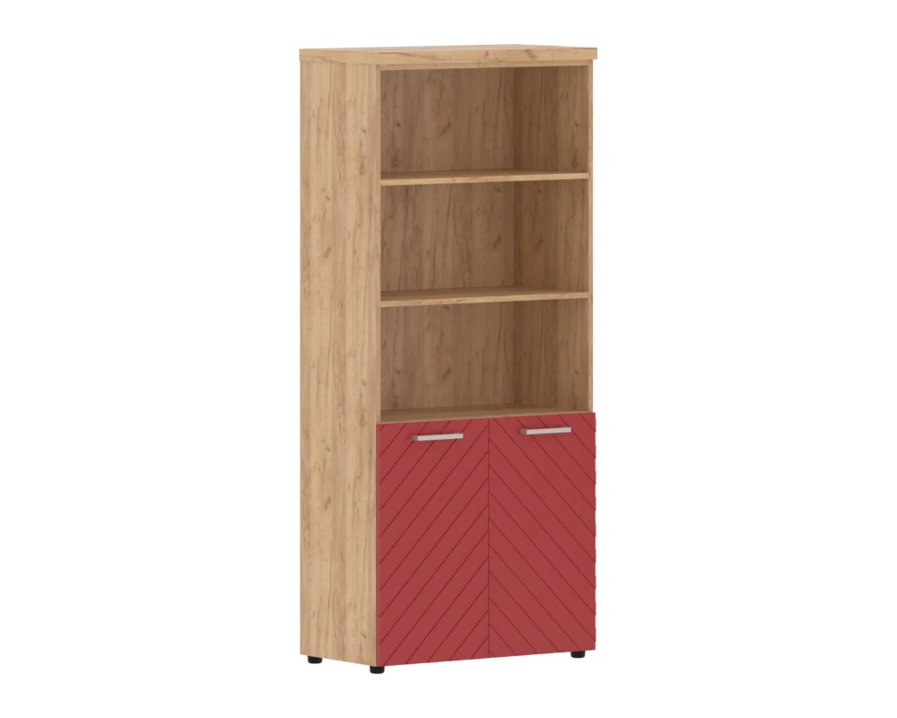 Шкаф с 1 комплектом глухих малых дверей и топом 854х452х1958 Torr Люкс