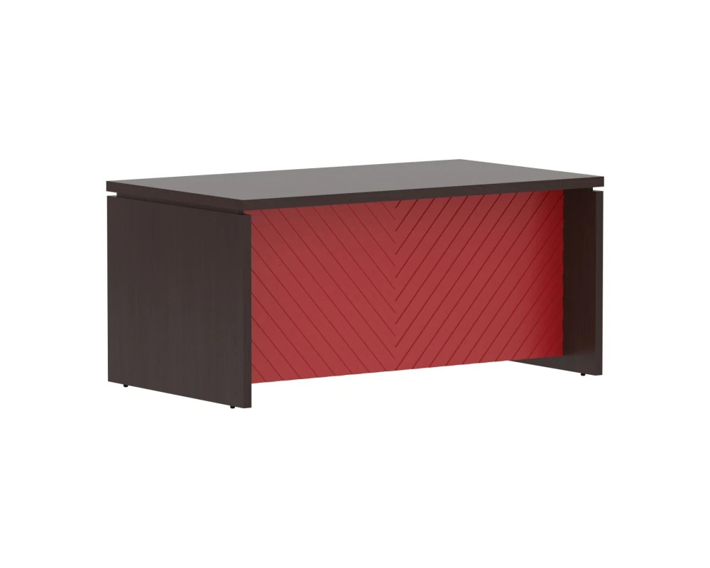 Стол руководителя c большой фронтальной панелью 1600х900х750 Torr Люкс