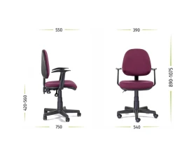 Кресло Метро Люкс Т-01 пластик images